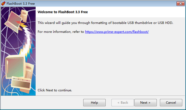 FlashBoot Free(u盘启动盘制作软件) v3.3 绿色免费版