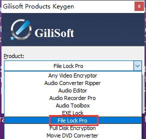 GiliSoft File Lock Pro补丁下载