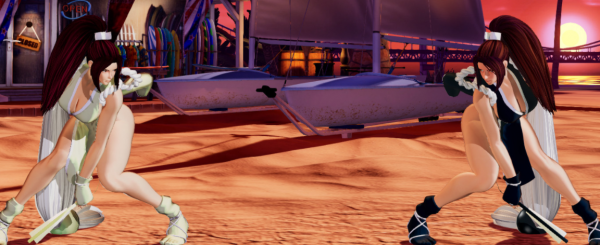 拳皇15不知火舞CVS2经典服装MOD 免费版