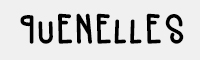 Quenelles英文手寫字體