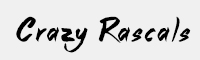 Crazy Rascals英文手寫字體