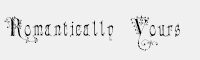 Romantically Yours英文字體
