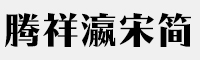 騰祥瀛宋簡(jiǎn)-W10