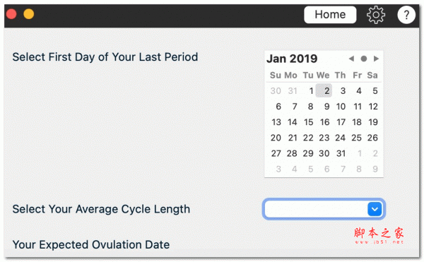 排卵计算器 Mac版下载 Ovulation Calculator for Mac(排卵计算器) v1.0.2 激活版 下载--六神源码网