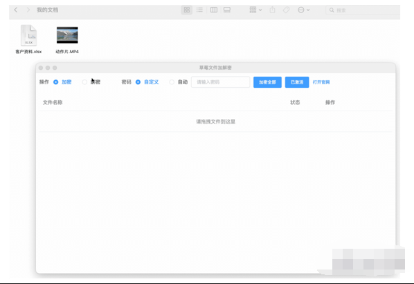 草莓文件加解密Mac版下载 草莓文件加解密 for Mac V1.0.0 苹果电脑版 下载--六神源码网