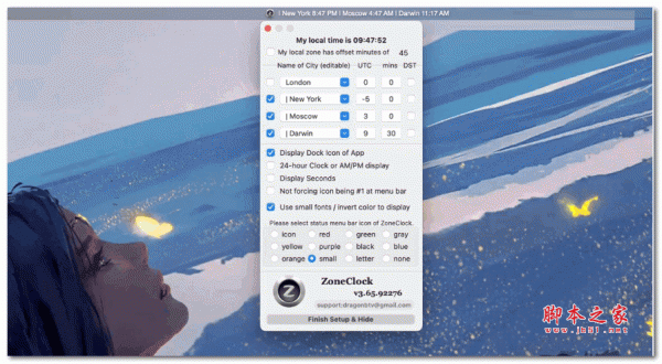 ZoneClock Mac版下载 ZoneClock for Mac(世界时钟工具) v3.65 苹果电脑破解版 下载--六神源码网