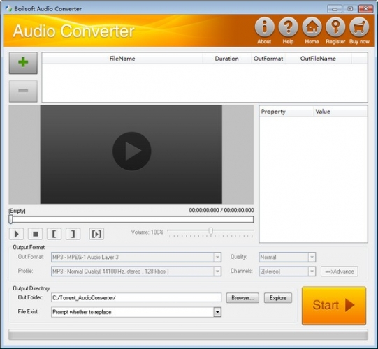 Boilsoft Audio Converter(音频格式转换器) v1.31 官方安装版