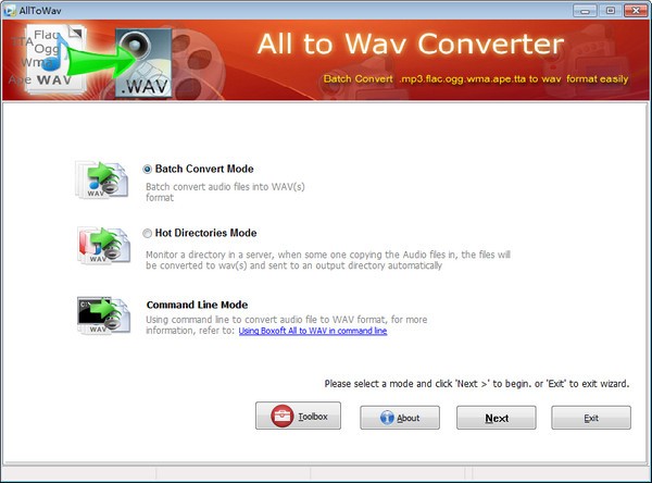Boxoft All to Wav Converter(Wav音频格式转换工具) v1.3 官方安装版