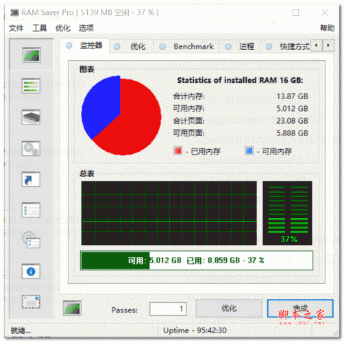 RAM Saver Professional内存整理优化专业版 v23.7 绿色便携版(附注册机)