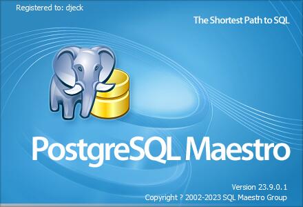PostgreSQL管理工具 SQL Maestro PostgreSQL Maestro v23.9.0.1 免费安装版