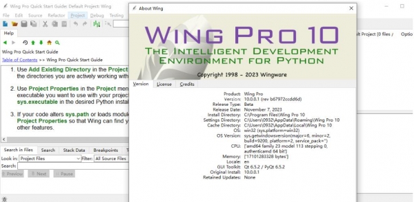 Python开发工具 Wingware WingIDE Professional for linux v9.1.2.0 官方安装版