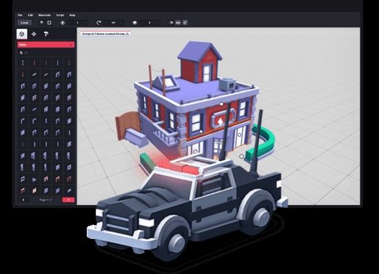 3D游戏建模渲染软件 Kenny Asset Forge v2.4.0 免费安装版