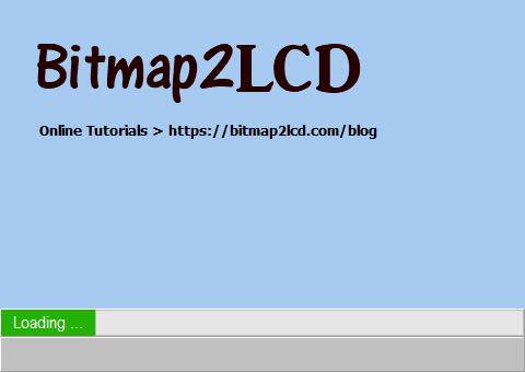 Bitmap2LCD Extended Edition(LCD图纸设计工具) v4.8a 免费安装版