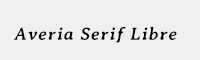 Averia Serif Libre英文无衬线字体