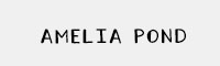 Amelia Pond英文手寫體