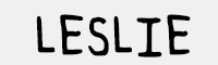 Leslie英文手寫字體