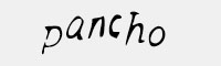 Pancho英文手寫字體