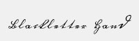 Blackletter Hand英文手寫字體