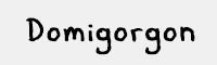 Domigorgon英文手寫字體