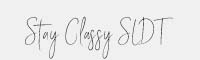 Stay Classy SLDT英文手寫(xiě)字體