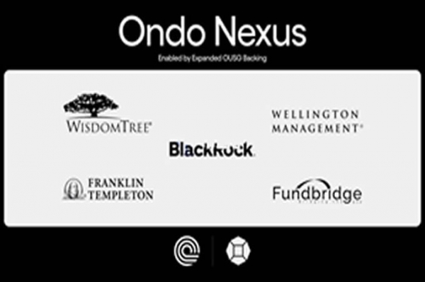 Ondo聯(lián)手貝萊德等機構(gòu)推出Ondo Nexus！強化代幣化國債流動性