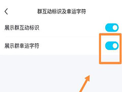 QQ怎么關(guān)閉群幸運(yùn)字符展示 QQ群關(guān)閉幸運(yùn)字符的方法