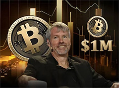 Michael Saylor 比特幣價格預(yù)測：比特幣不會跌到零，它會漲到100萬美元！