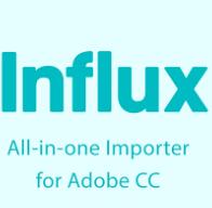 AE/PR多種視頻編碼格式素材直接導入工具Autokroma Influx Free v