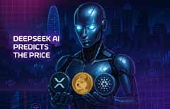 DeepSeek預(yù)測(cè)：XRP、狗狗幣和Cardano在2025年底的價(jià)格