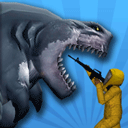 食人鲨横冲直撞游戏正版(冒险挑战游戏) Sharkosaurus Rampage v6 安卓版