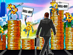 比特币(BTC)面临 “疯狂” 抛售超过10.5万美元,因为股票关注关税裁决