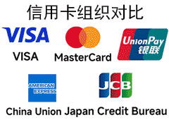 VISA、萬事達(dá)、美國運(yùn)通、銀聯(lián)、JCB，這五大信用卡組織區(qū)別介紹