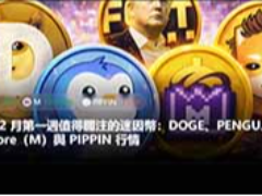 2026年2月第一周值得关注的迷因币:DOGE、PENGU、M与 PIPPIN 行情