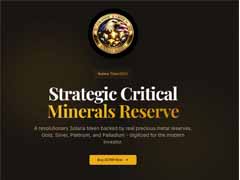 什么是戰(zhàn)略關(guān)鍵礦產(chǎn)儲備(SCMR)？SCMR價格預(yù)測2026、2027-2030年