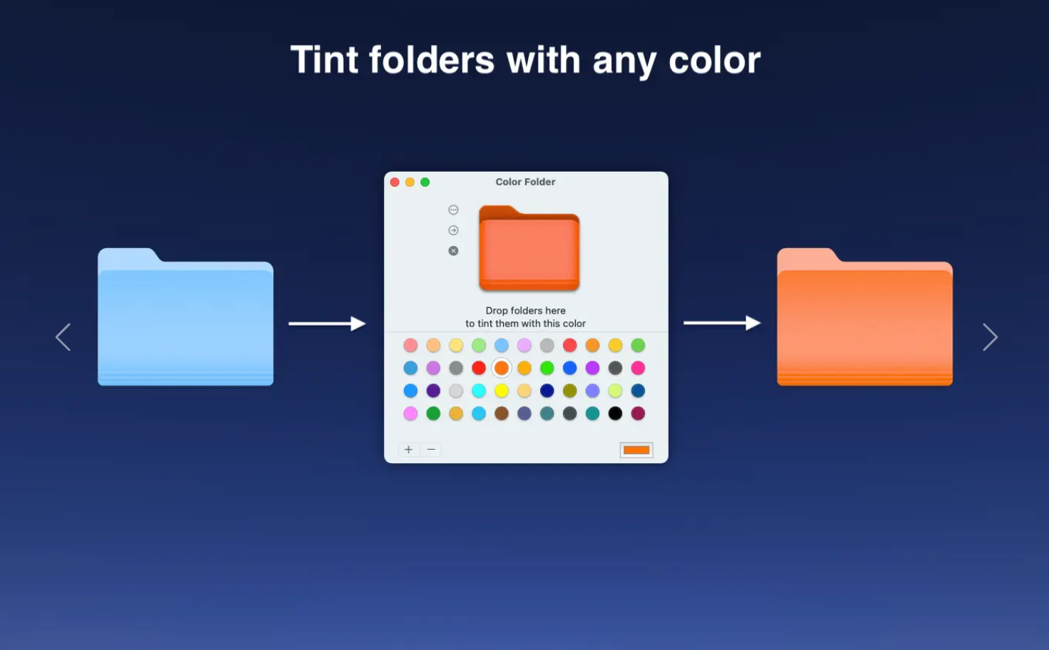 Color Folder for Mac(文件夹设计工具) v5.1 苹果电脑版