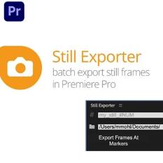 静帧图片导出器StillExporter v1.2.008 For Premiere Pro 中文版
