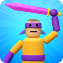 布娃娃忍者冒牌英雄手机版(动作街机游戏) Ragdoll ninja Imposte