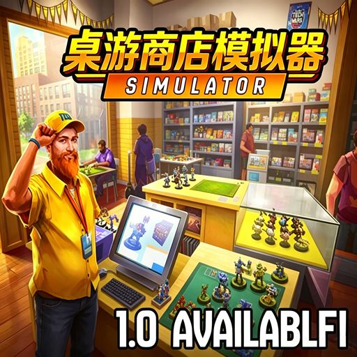 桌游商店模拟器最新版(模拟经营游戏) Tabletop Game Shop Simula