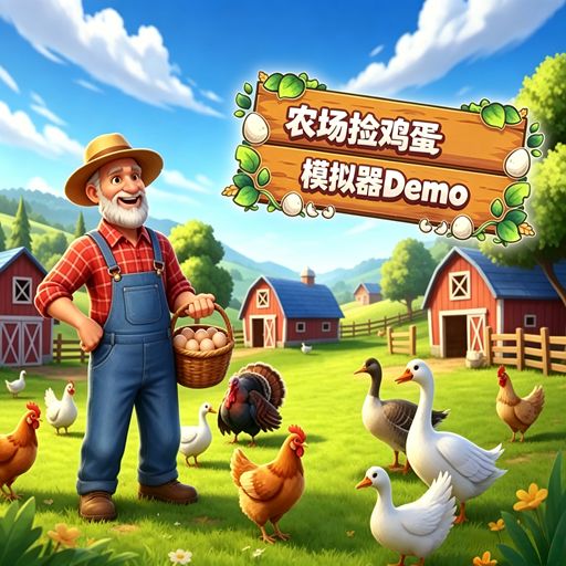 農(nóng)場撿雞蛋模擬器Demo版(模擬經(jīng)營游戲) Eggstreme Farming v1.8.