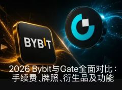 2026 Bybit與Gate交易所全面對比：手續(xù)費(fèi)、牌照、衍生品及功能