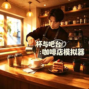 杯與吧臺咖啡店模擬器手游中文完整版(咖啡店模擬經(jīng)營游戲) v1.8.