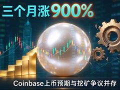 PEARL三个月涨900%:Coinbase上币预期与挖矿争议并存