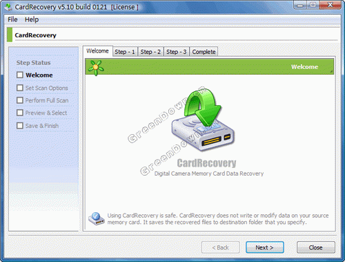 CardRecovery V5.20 用于相机使用的数码记忆卡照片恢复软件 英文