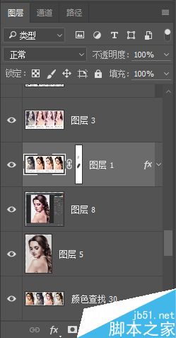 photoshop怎么設(shè)置圖層面板縮略圖?