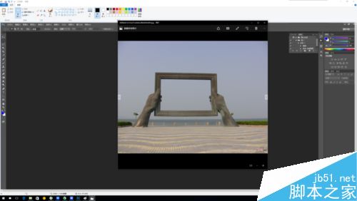 ps簡單制作畫中畫效果圖