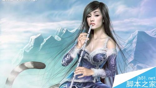 Photoshop快速把圖片繪成素描效果