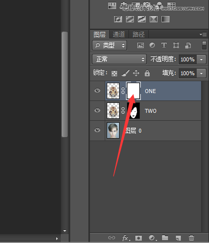 Photoshop將老虎頭像和人臉完美融合在一起的效果圖