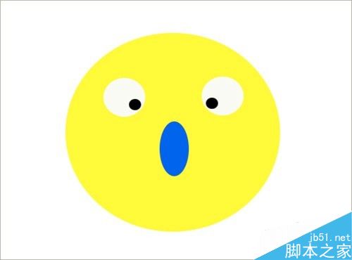photoshop圖層制作臉部的簡易圖畫