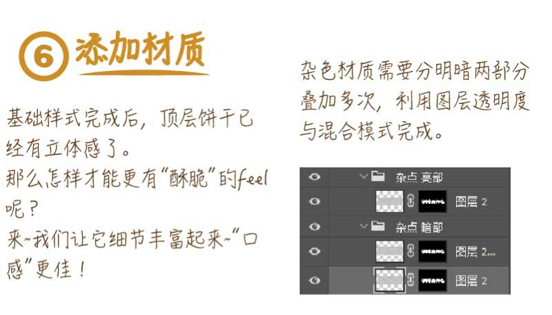 PS制作可愛的夾心餅干文字效果