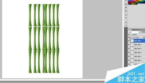 ps制作翠綠的竹子效果圖